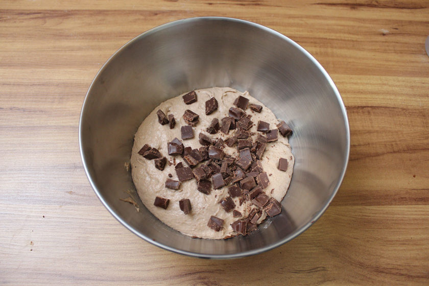 Pão de Cacau com Chocolate