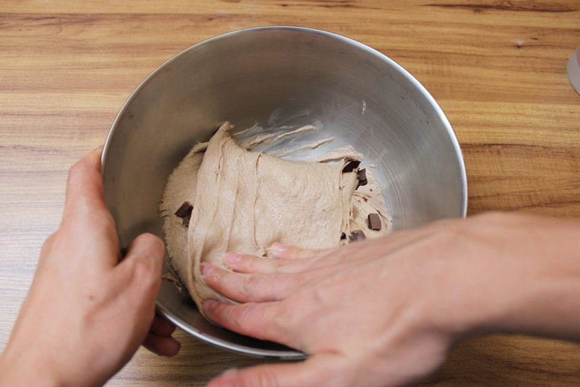 Pão de Cacau com Chocolate