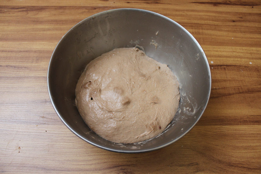 Pão de Cacau com Chocolate