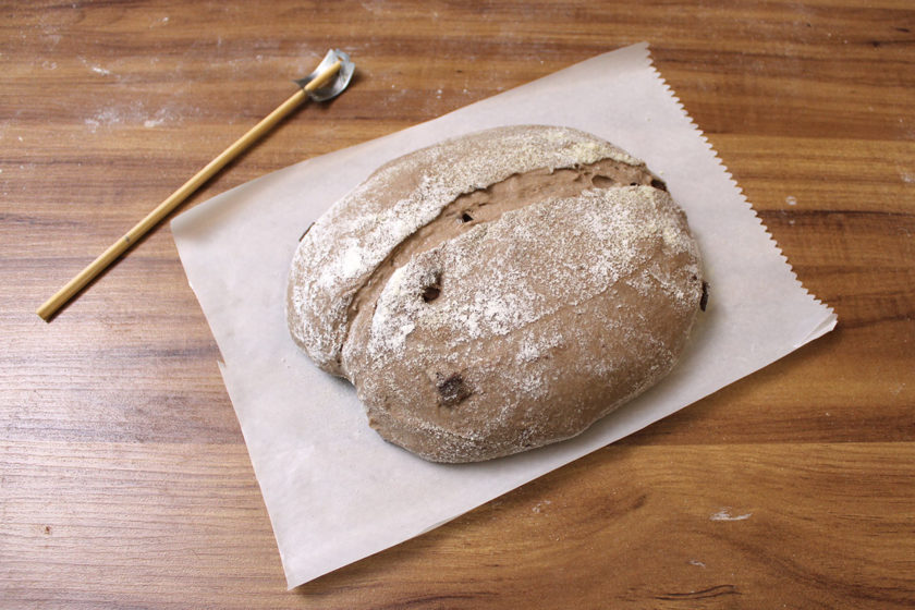 Pão de Cacau com Chocolate