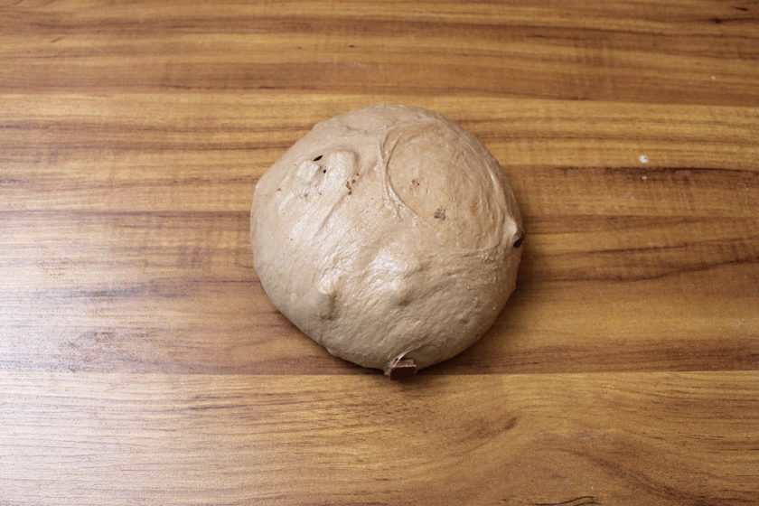 Pão de Cacau com Chocolate
