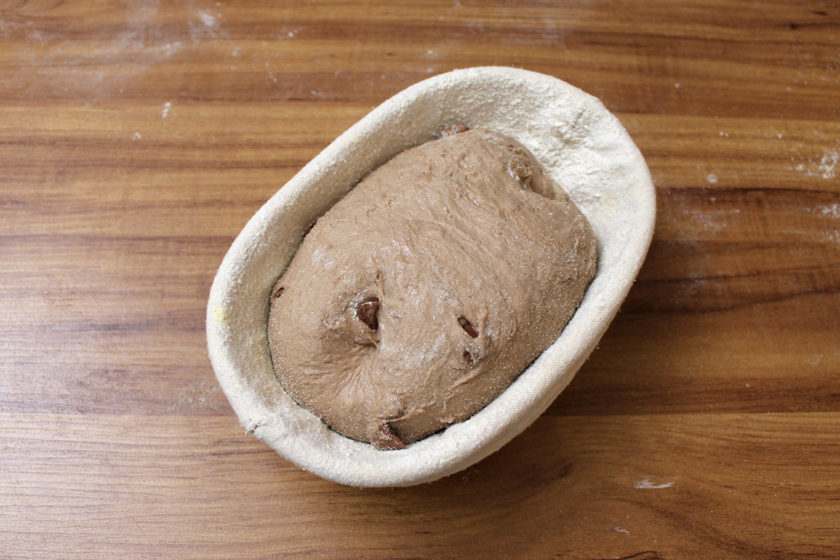 Pão de Cacau com Chocolate