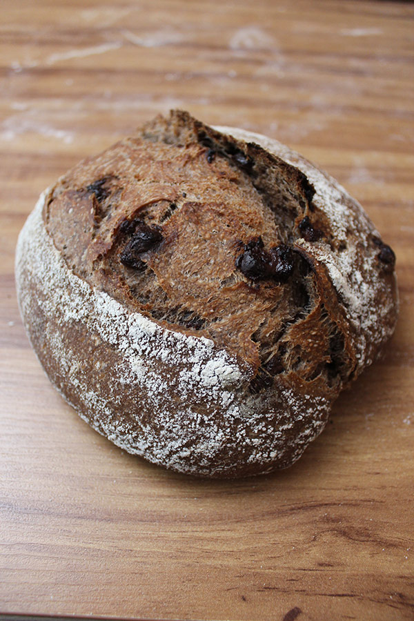 Pão de Cacau com Chocolate