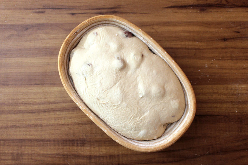 Receita de Pão de Pinhão: Depois da fermentação