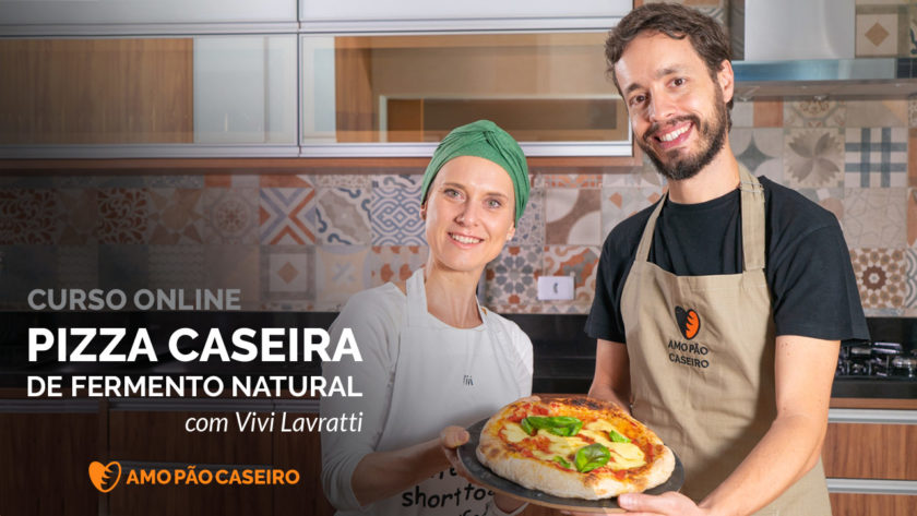Curso Pizza Caseira de Fermento Natural