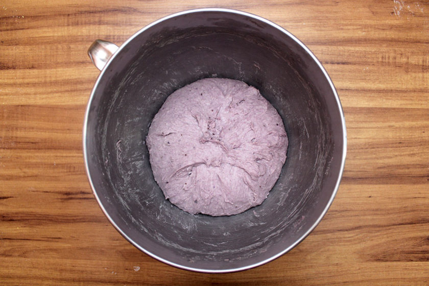 Pão de Batata-Doce Roxa - Mistura