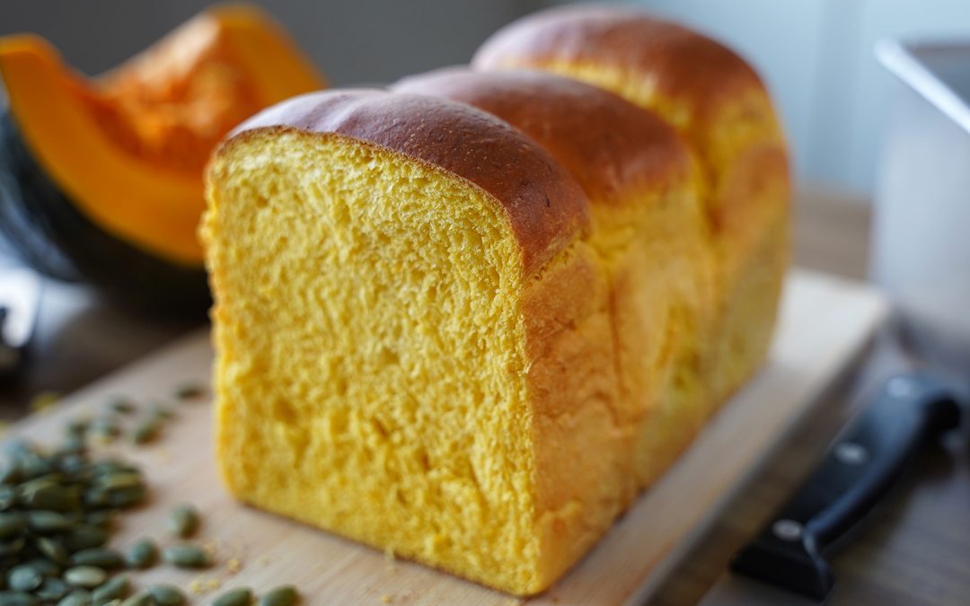 Pão de Forma de Abóbora