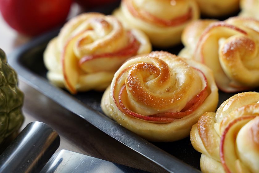 Receita de Pão Doce de Maçã