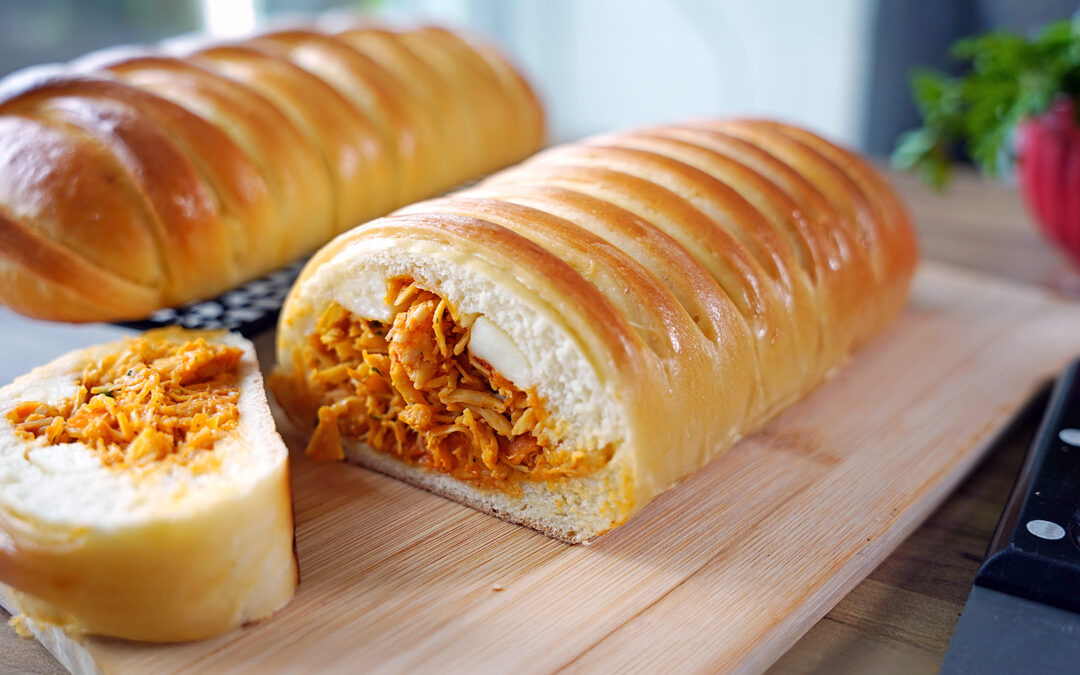 Pão Recheado de Frango