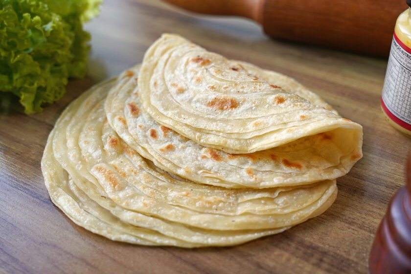 Receita de Lachha Paratha