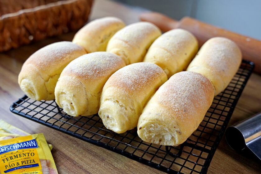 Receita de Pãozinho de Fubá
