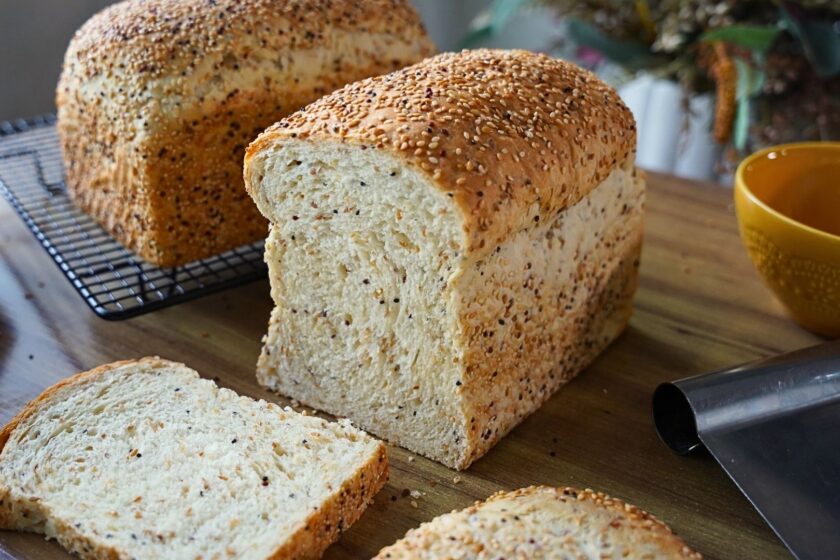 Receita de Pão de Forma Multigrãos